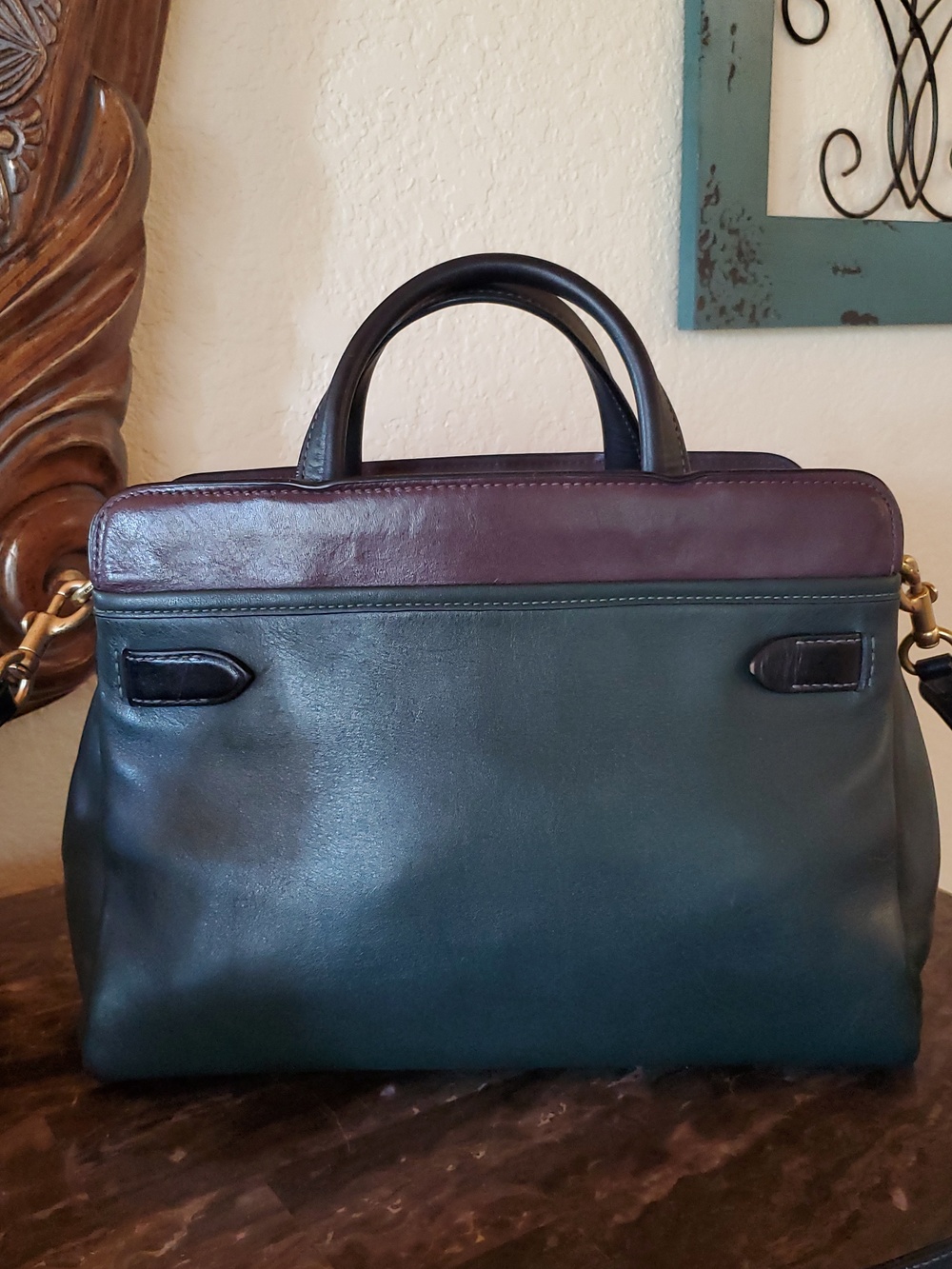 Coach Tate Carryall 29 Colorblock satchel - Picture 3 of 16